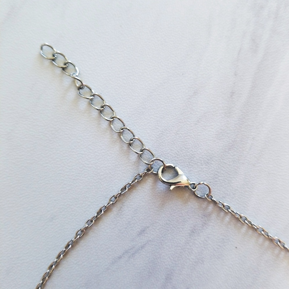 5 for $25 Silver Color Seashell Pendant Necklace - Picture 4 of 5